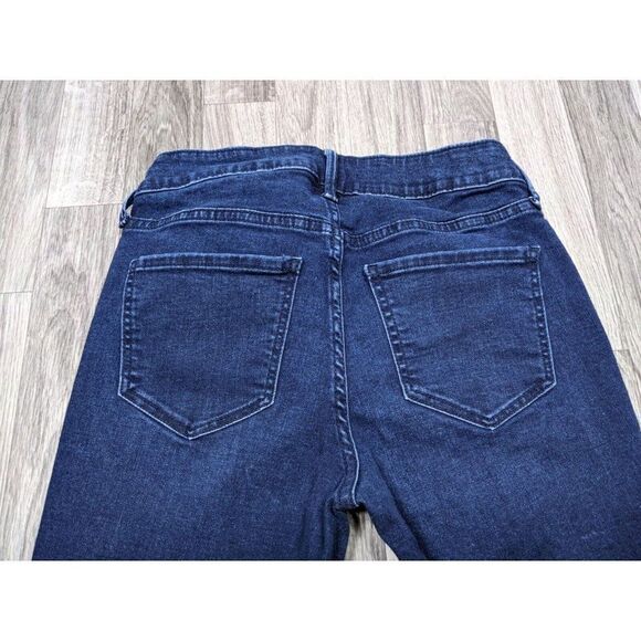 (3/$35) Old Navy Size 2 Pockets Rockstar Super Skinny Ankle Denim Blue Jeans - Picture 3 of 10
